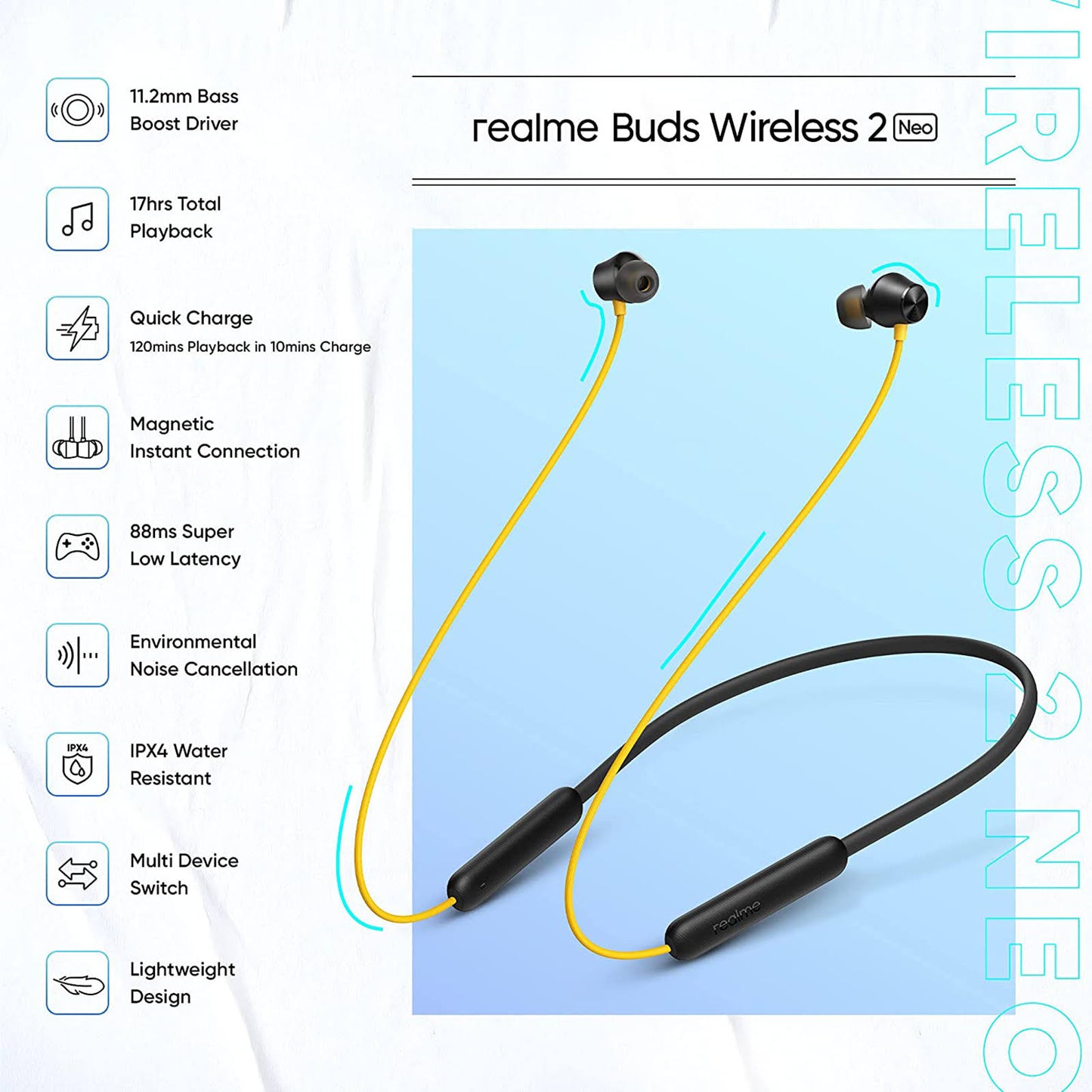Realme Buds Wireless 2 Neo
