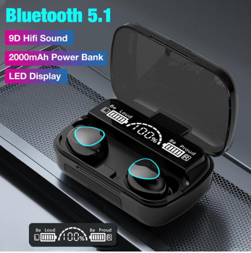 M10 TWS Bluetooth Wireless Earbuds