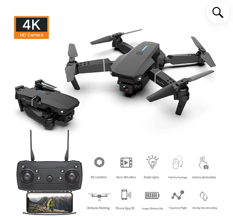 E88 Pro RC Mini Drone with 4K Camera